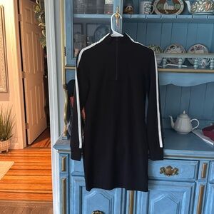 Athleta Circa Track Sweatshirt Dress